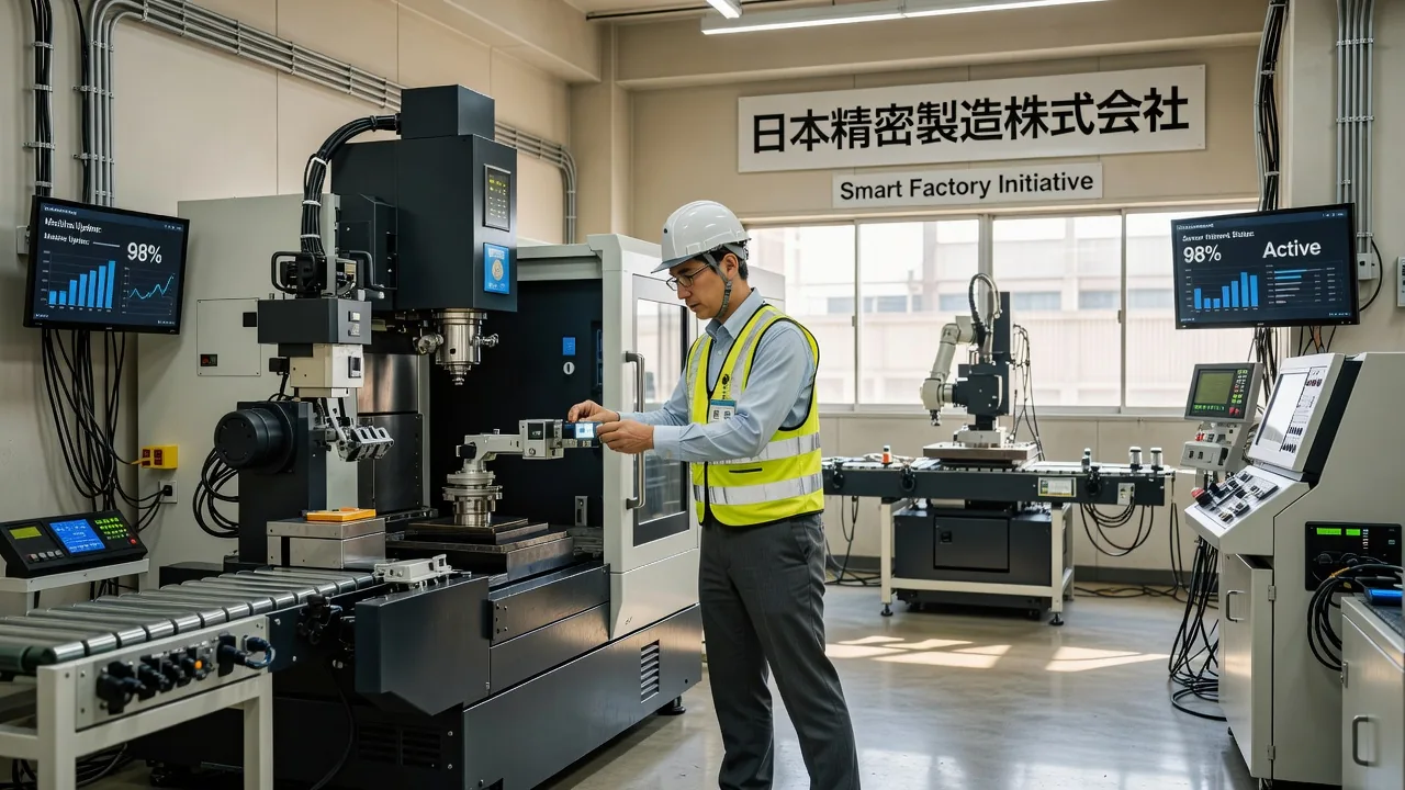 製造現場での生産管理システム