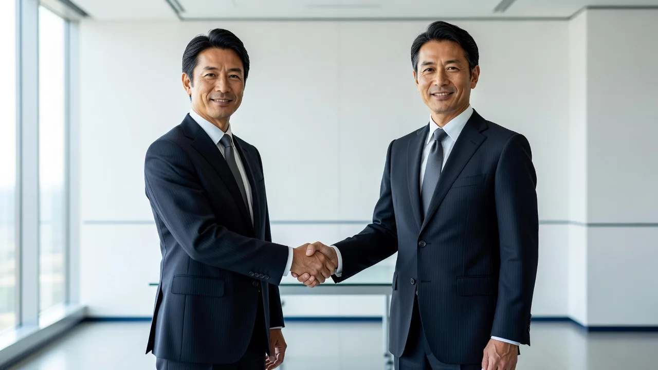 顧客との打ち合わせ