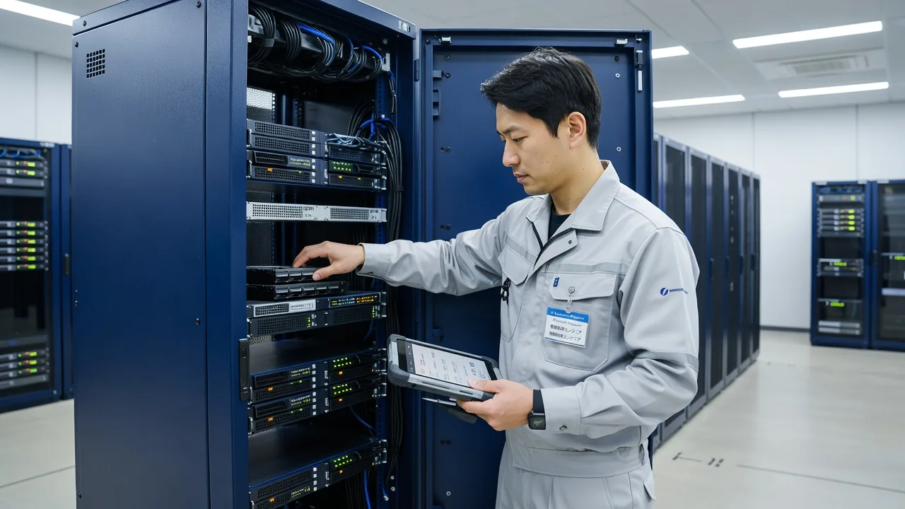 サーバーメンテナンス作業