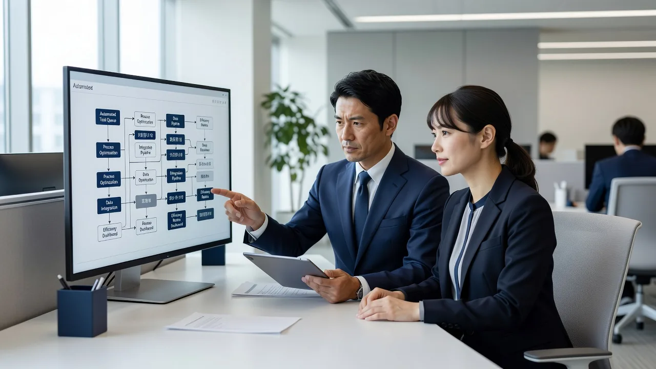 業務自動化の支援作業